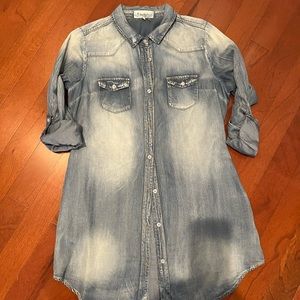 🔥 Denim looking dress / tunic top